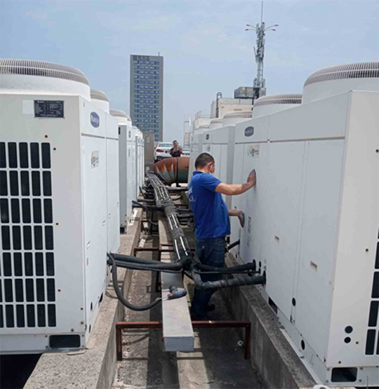 尖扎中央空调制热和不制冷系统维修方法