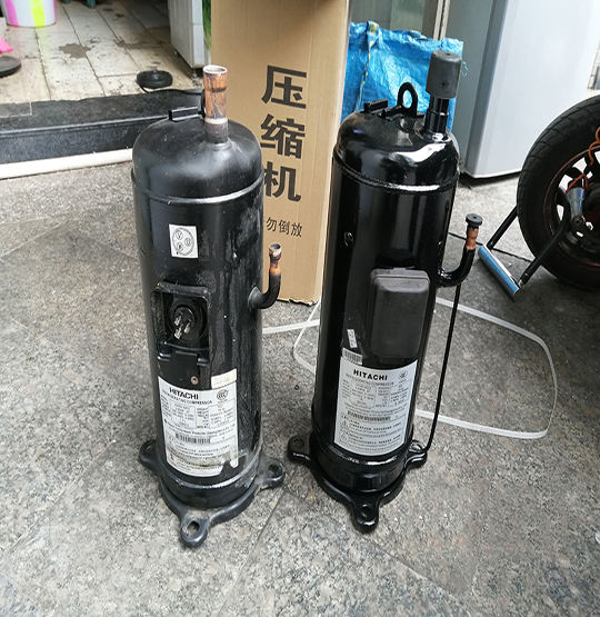 尖扎中央空调压缩机的更换维修